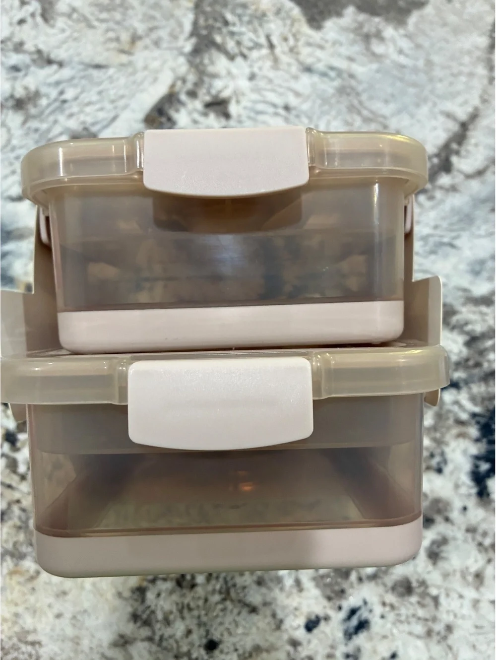 CWC All-in-One Lunch Box 2-Piece Set with Airtight Seal and Locking Clips